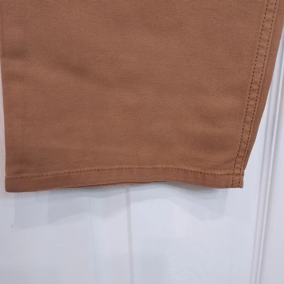Men's Carhartt Canvas Rugged Flex Relaxed Five Pocket Work Pants 32Wx32L NWT - Picture 4 of 13